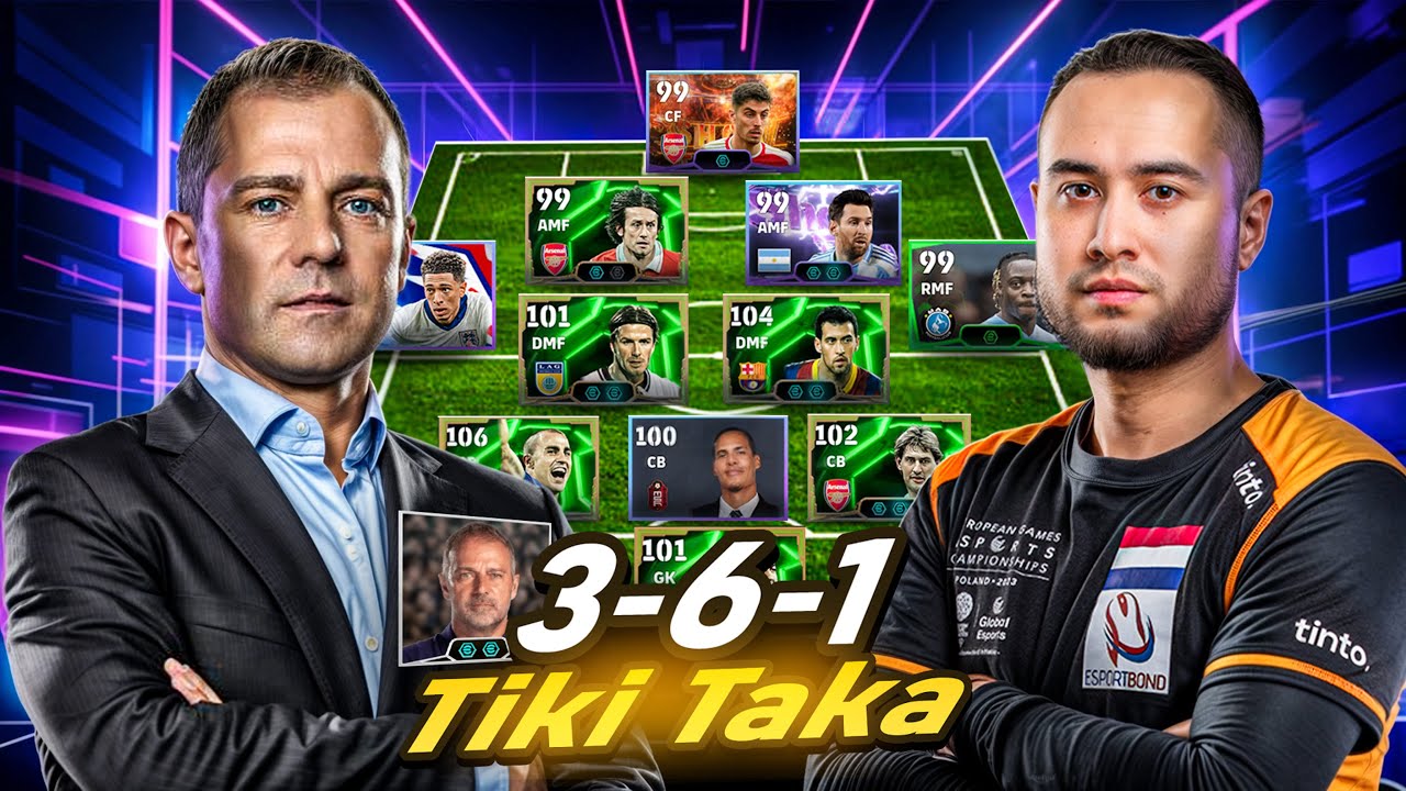✅ Лучшая схема «ТИКИ ТАКА» с FLICK в киберфутболе