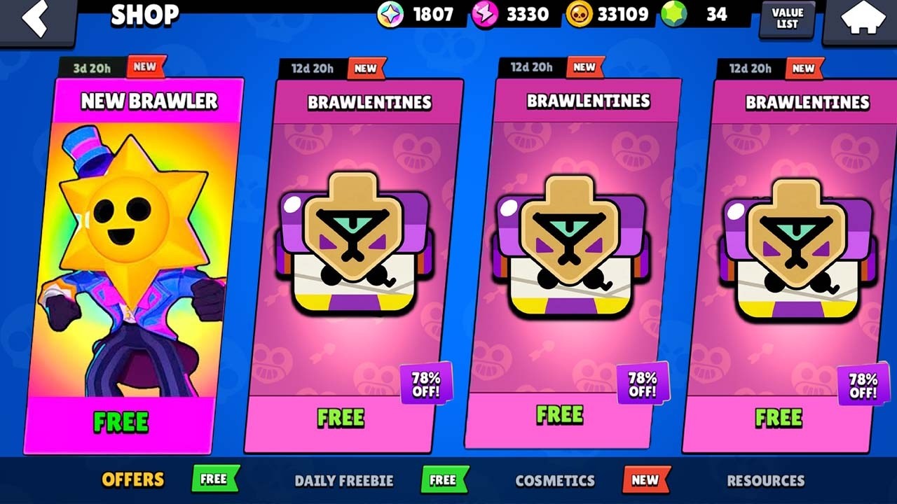 CLAIMM!!😱😱 100 NEW BRAWLER BOX!! FREE GIFTS!! BRAWL STARS NEW UPDATE!!