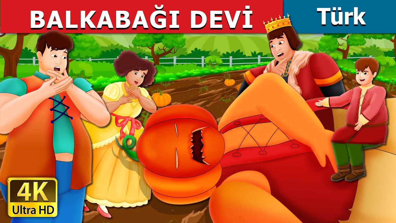 BALKABAĞI DEVİ | The Pumpkin Giant Story in Turkish | @TurkiyaFairyTales