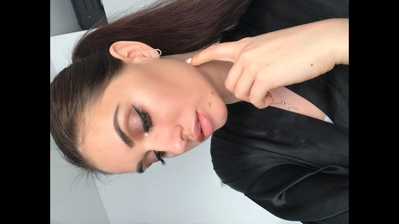 ПРОБУЮ КОСМЕТИКУ J LO x INGLOT :  Блестящие веки, стрелки и  губы нюд