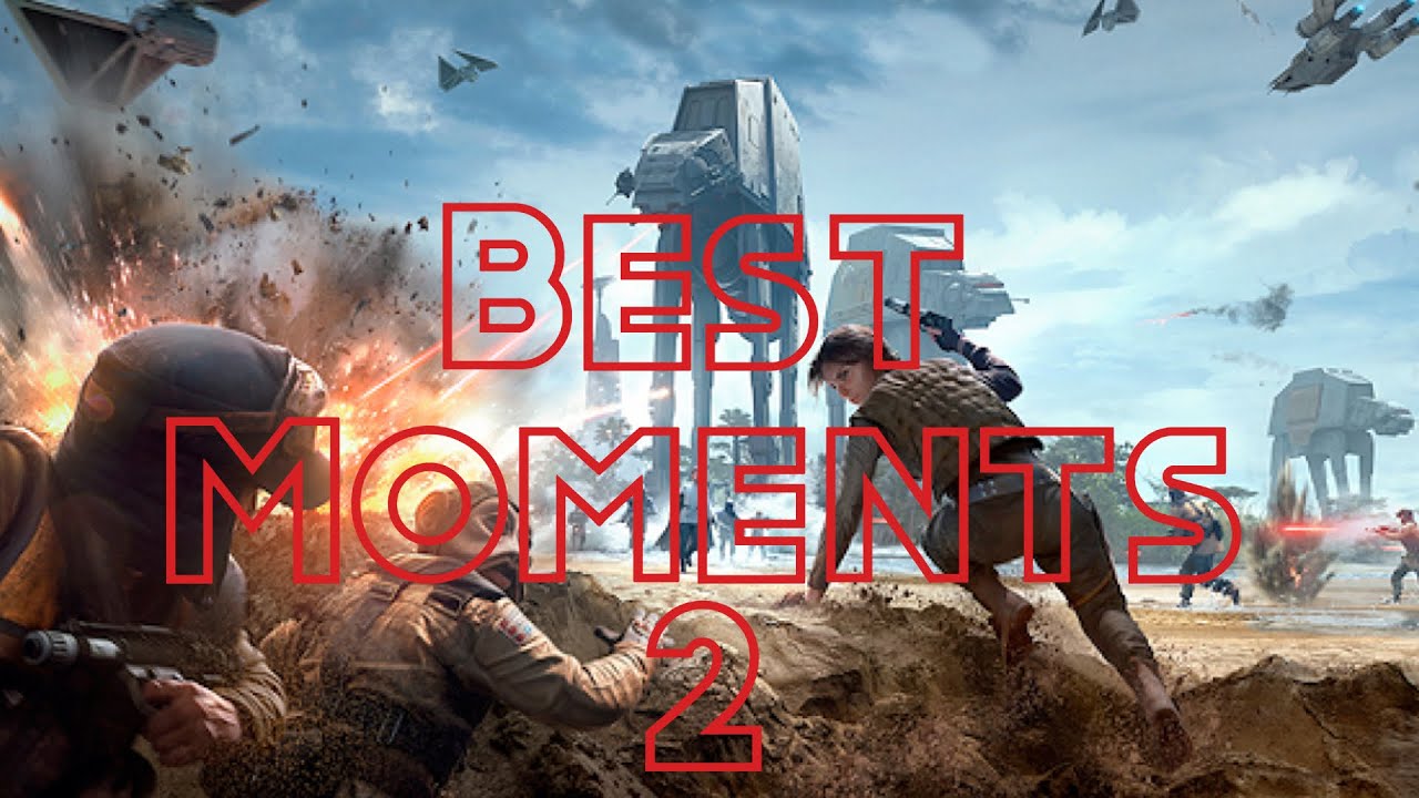 CRAZY CLIPS!! Best Moments Montage #2! Star Wars Battlefront 1&2 Gameplay!