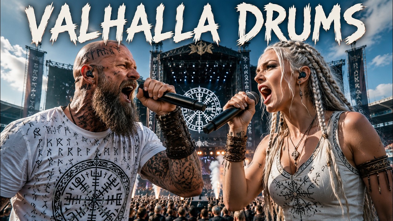 VALHALLA DRUMS | Ragnar Varkul | Dark Viking Rap / Cinematic War Anthem