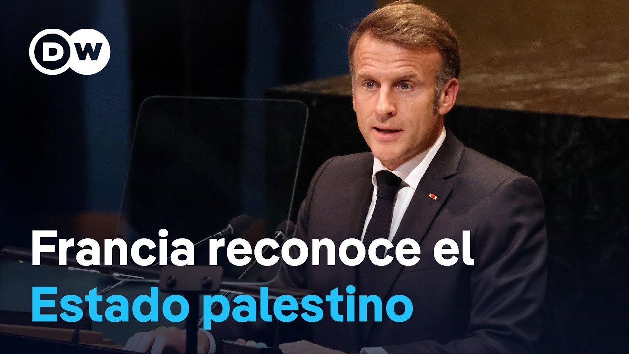 Emmanuel Macron oficializa el reconocimiento del Estado palestino