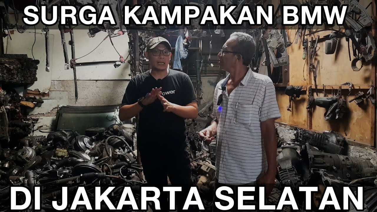 KAMPAKAN COPOTAN BMW PALING LENGKAP DI JAKARTA SELATAN!