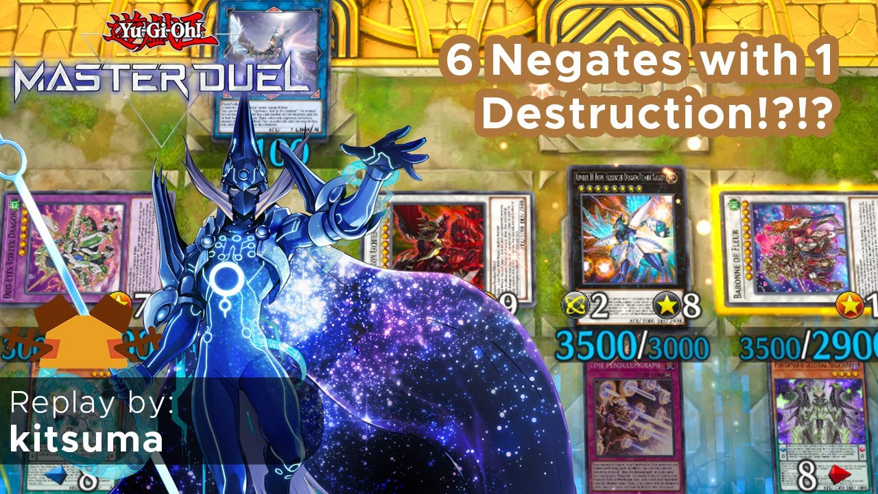 CRAZY 6 Negates Pendulum Magician Combo [Mar 2023]