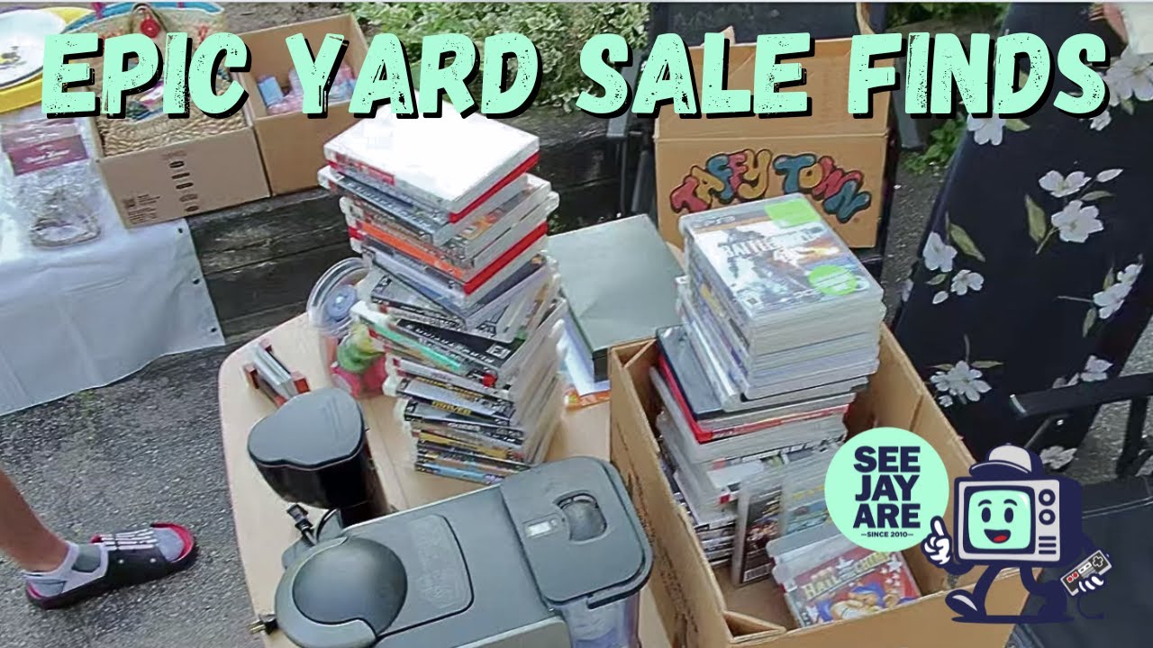 Yard Sale Adventures - Dog Days of Summer