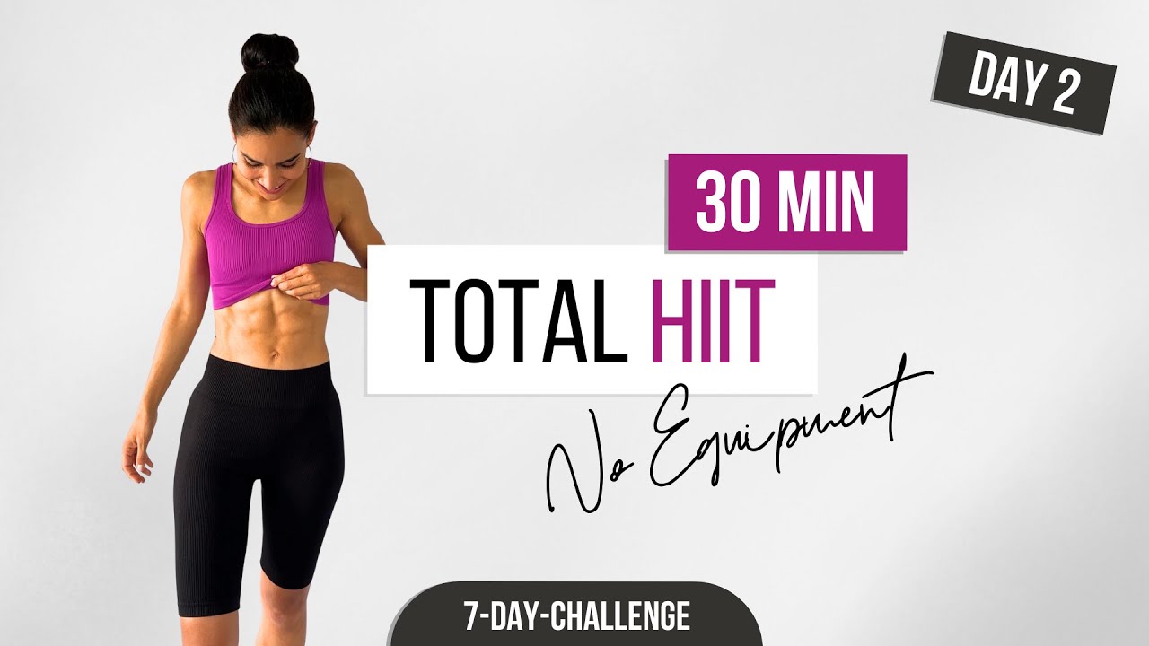 DAY 2: YOUR HIIT WORKOUT 30 MIN | Fat Burn & Core Strength