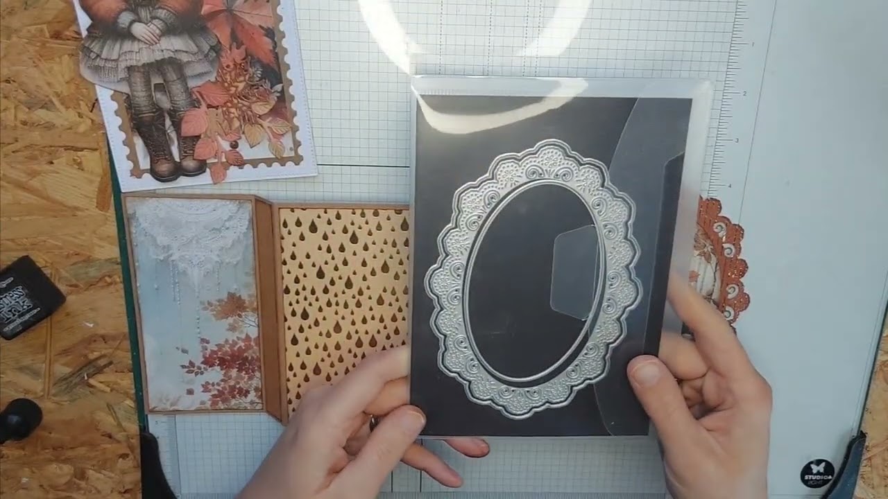 Herfstkaart met Maremi 'Autumn Stories' #kaartenmaken #maremismallart #cardmaking #knutselen 