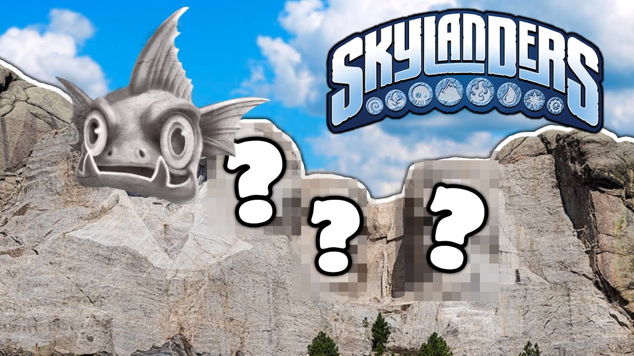 Создание SKYLANDERS Гора Рашмор