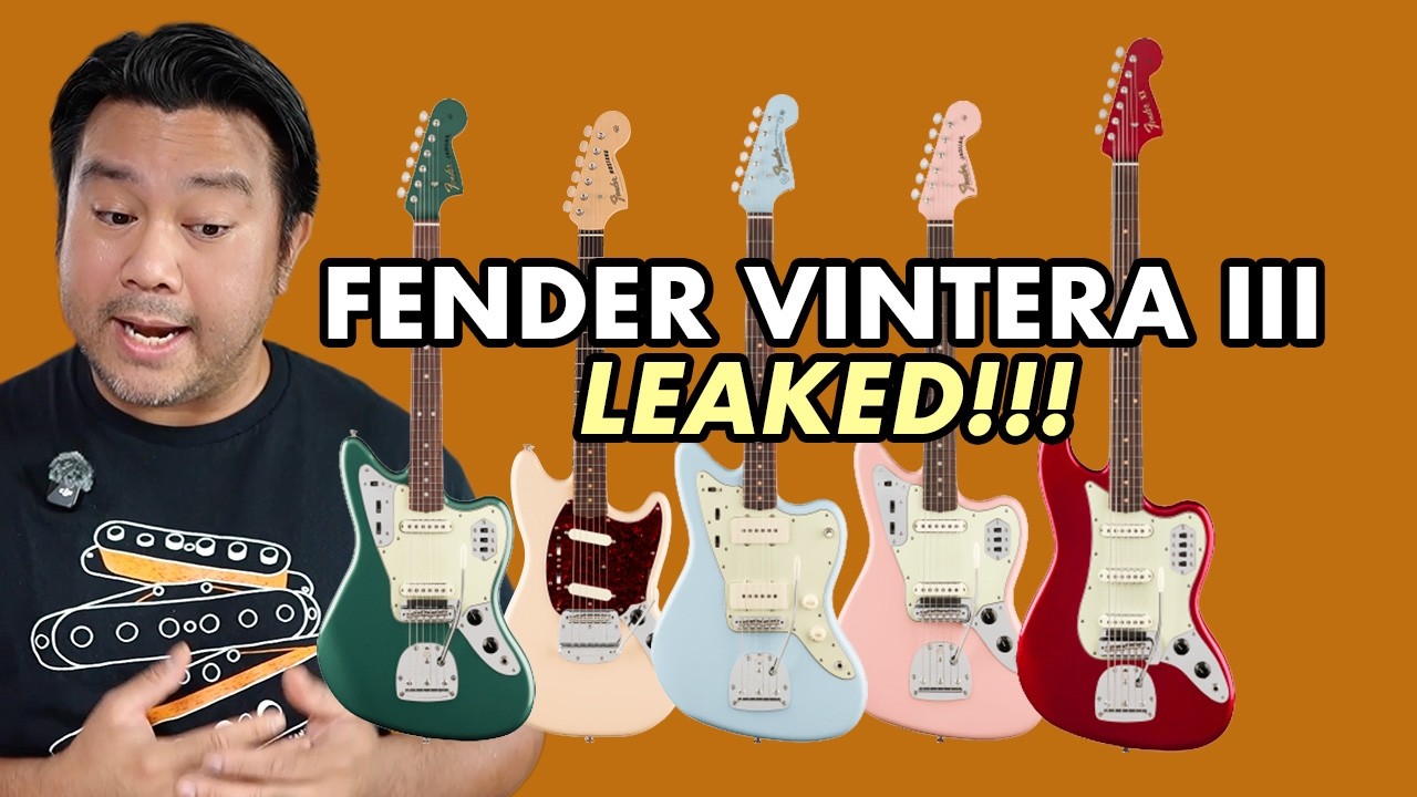Fender's Vintera III Series Just Leaked...and WOW!