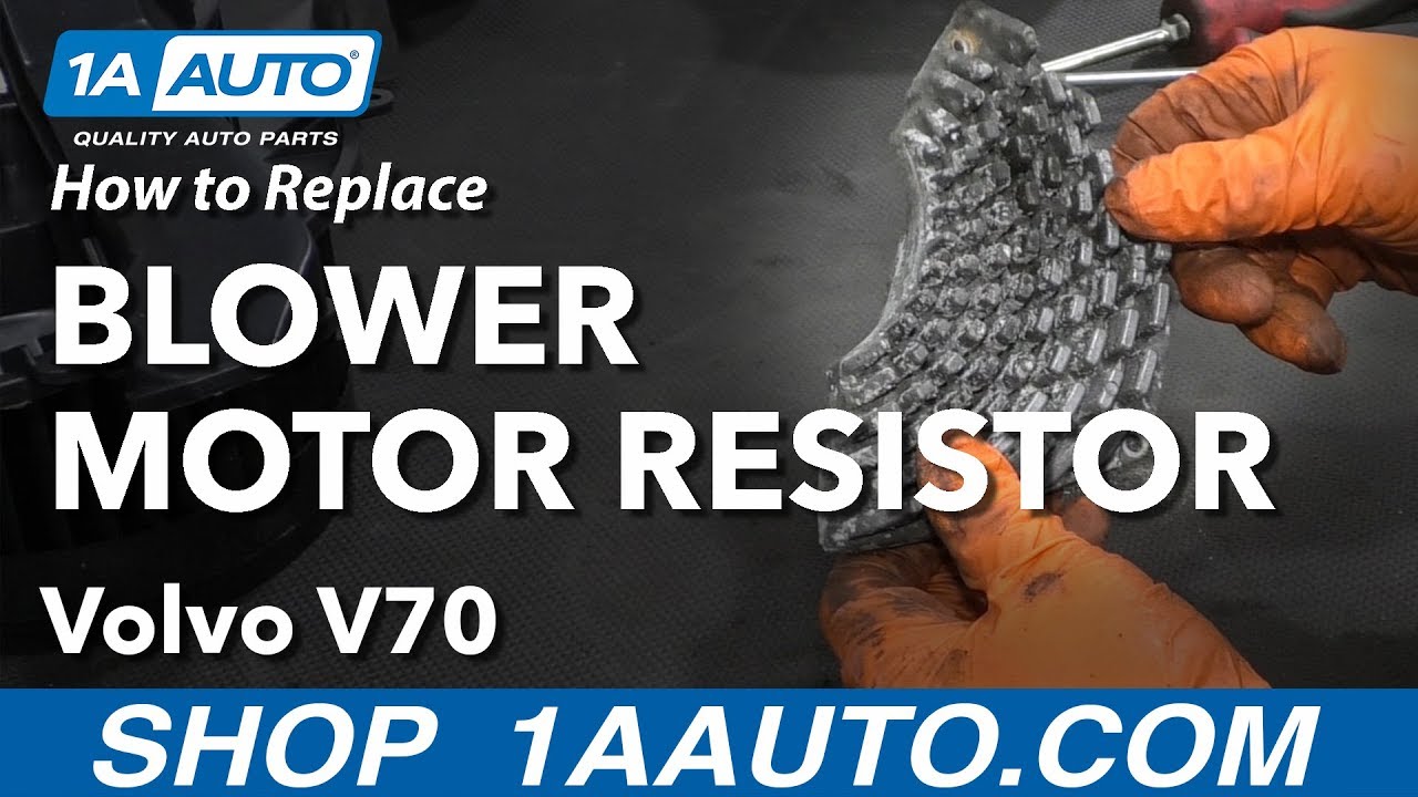How to Replace Blower Motor Resistor 00-07 Volvo V70