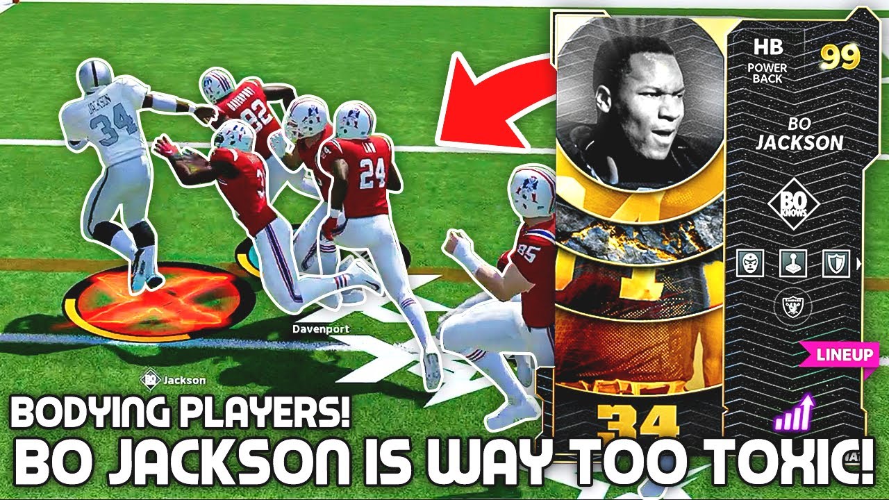 Bo Jackson Is WAY TOO TOXIC! Trucking Everybody! Madden 22