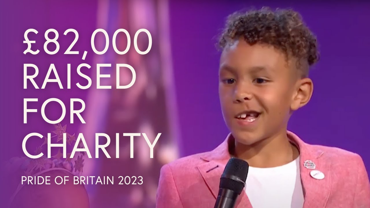 Ravi Adelekan: Raised £82,000 for The Brain Tumour Charity and Brainstrust | Pride of Britain 2023