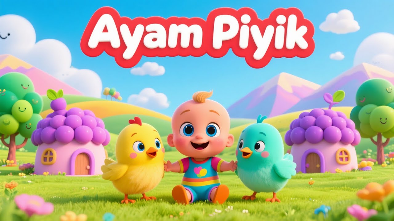 ANAK AYAM PIYIK PIYIK | 5 BEBEK KECIL BERMAIN | CIT CIT CUIT | SUARA HEWAN | Syani Melody