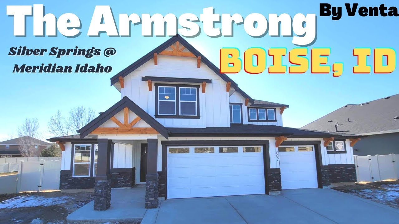 Meridian Idaho Home Tour - Silver Springs Subdivision