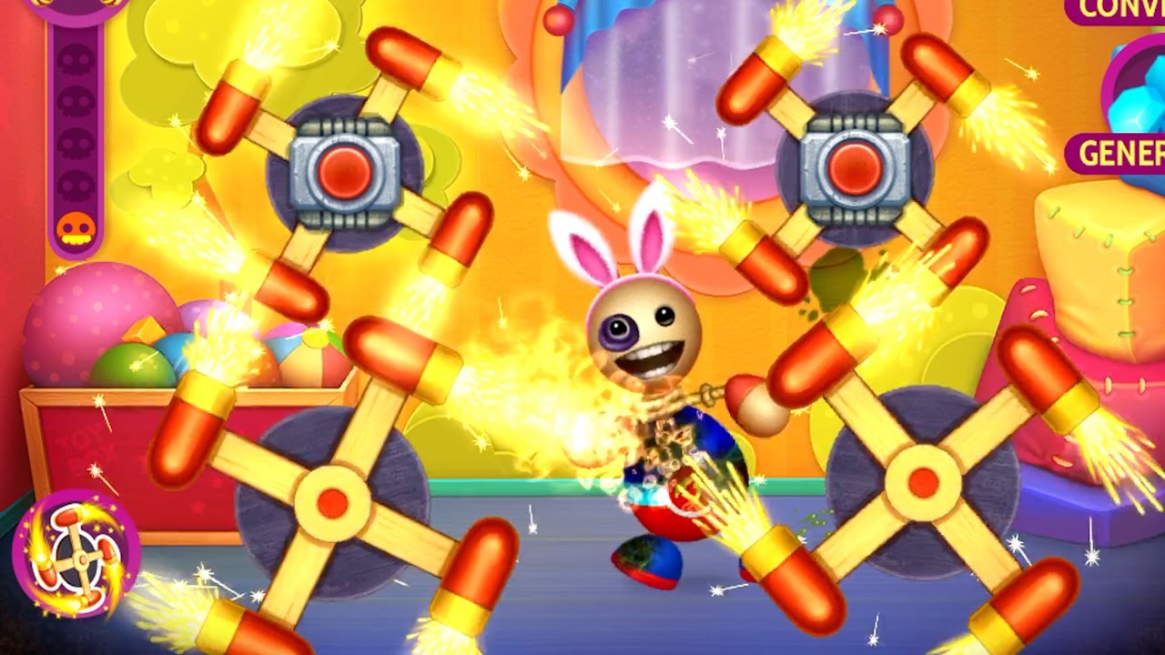 Kick the Buddy New Version Update 2022 - Buddyman Kick 2 vs Fire Wheels