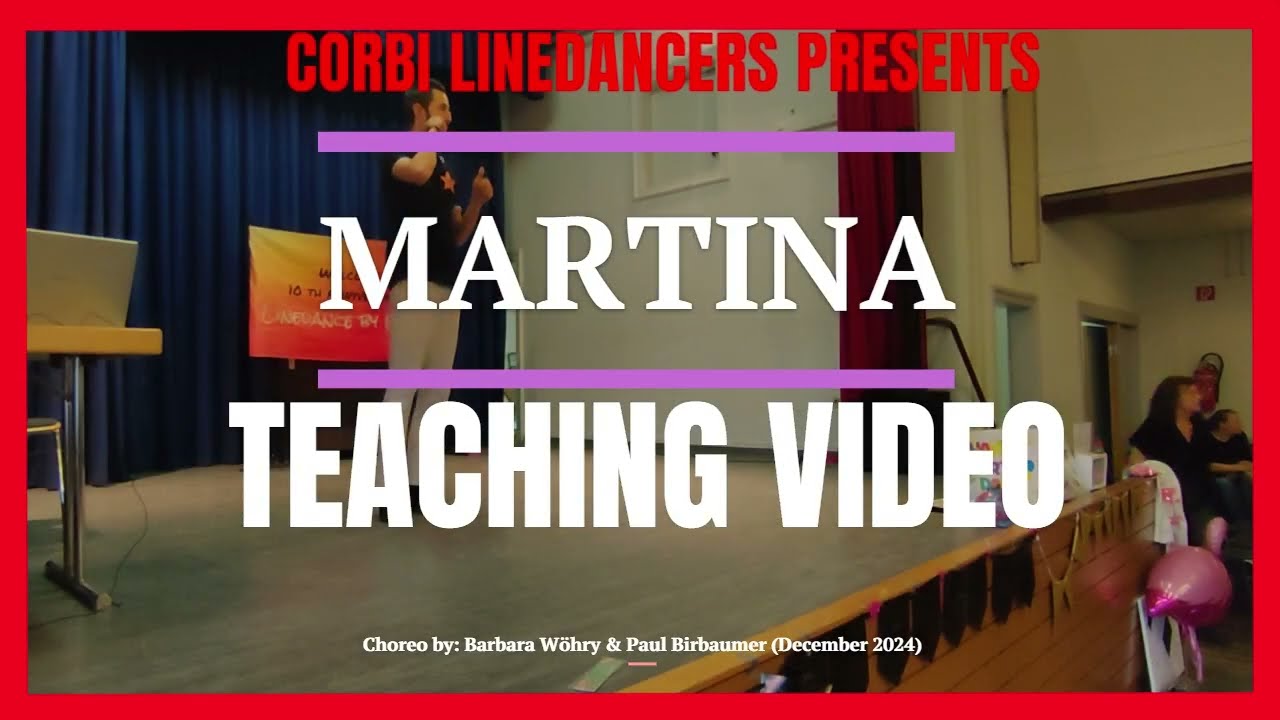 Martina LINE DANCE (Teaching Video)
