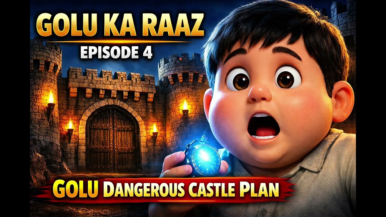 Golu Secret Episode 4 | Castle Secret Plan | Urdu Cartoon Story
