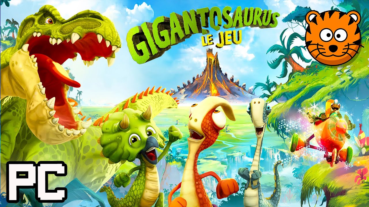 Gigantosaurus le Jeu en Français - Jeux Vidéo de Dinosaures de Dessin Animé Disney PC Partie 1