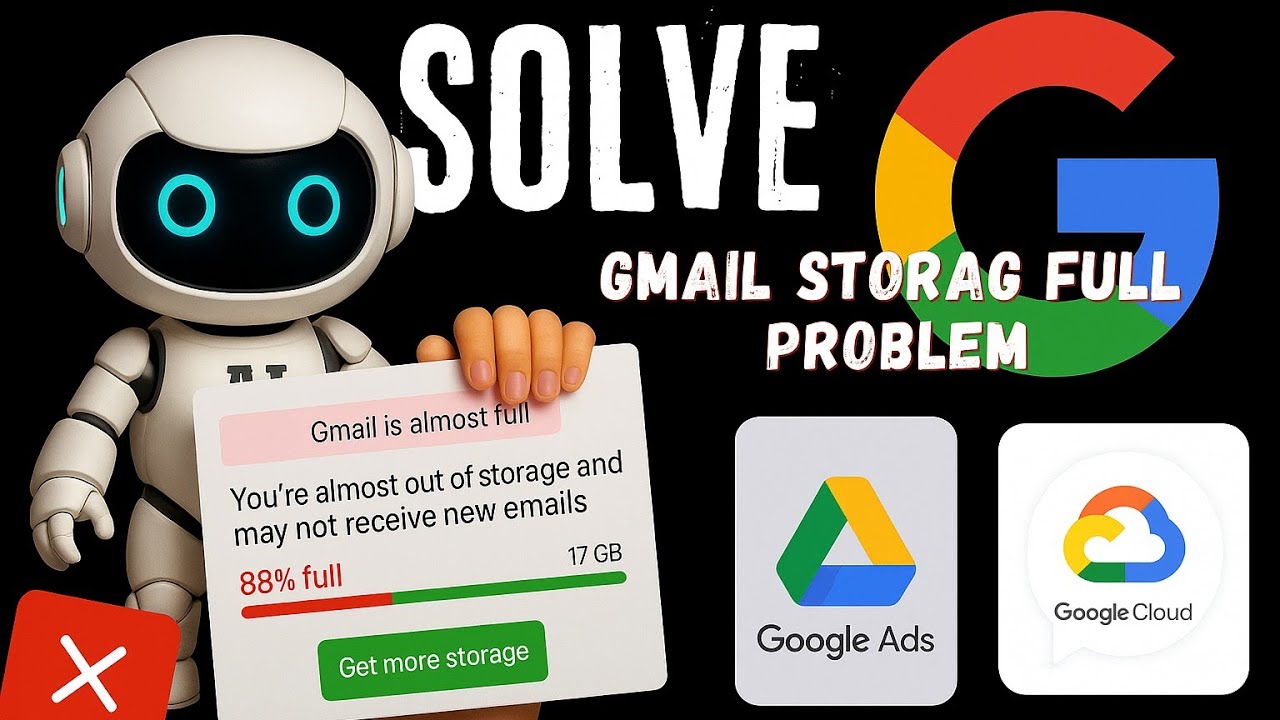 Gmail Storage Full Problem Fix 2025