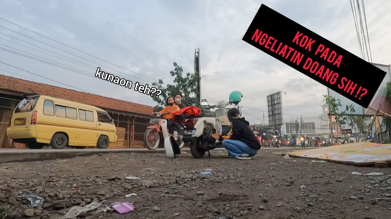 SOSIAL EXPERIMEN VESPA PURA PURA MOGOK  ⁉️