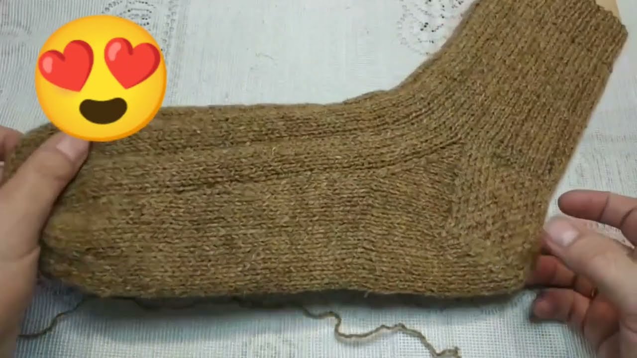 Майстер клас по в'язанню носочків 2ма спицями. В'яжемо шкарпетки разом❤️