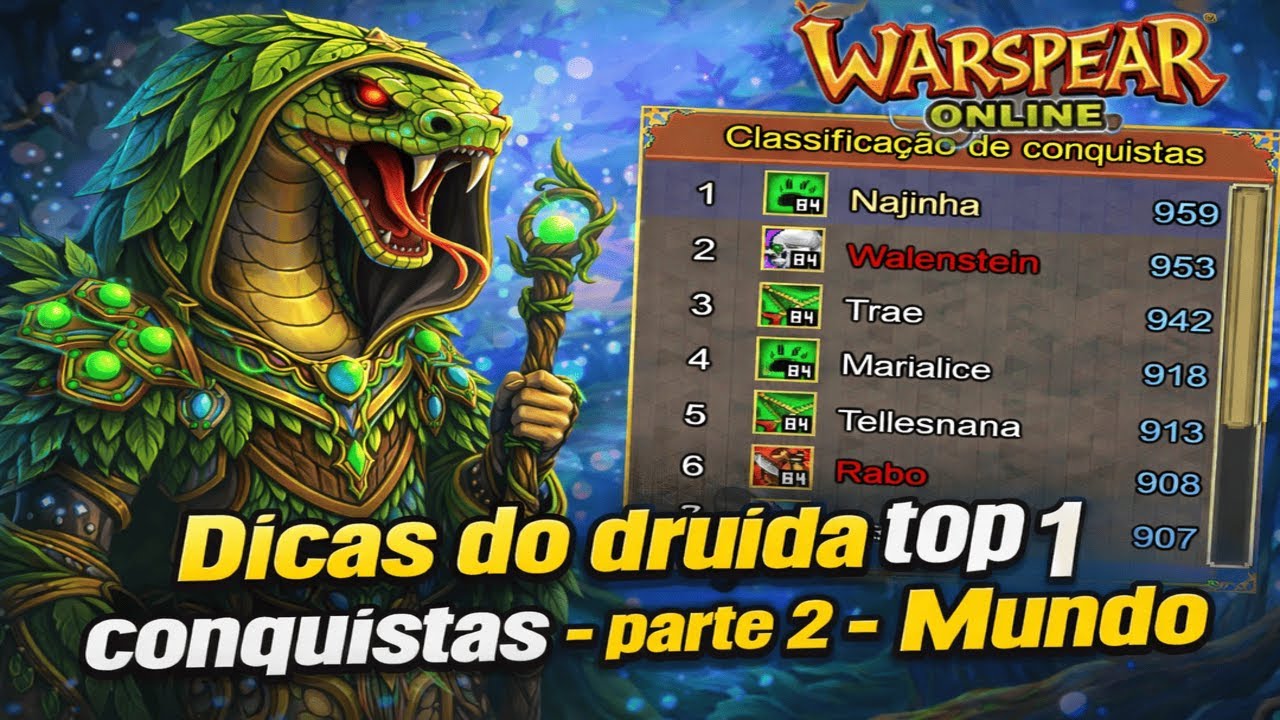 Conquistas no Warspear Online - Parte 02 (Mundo)