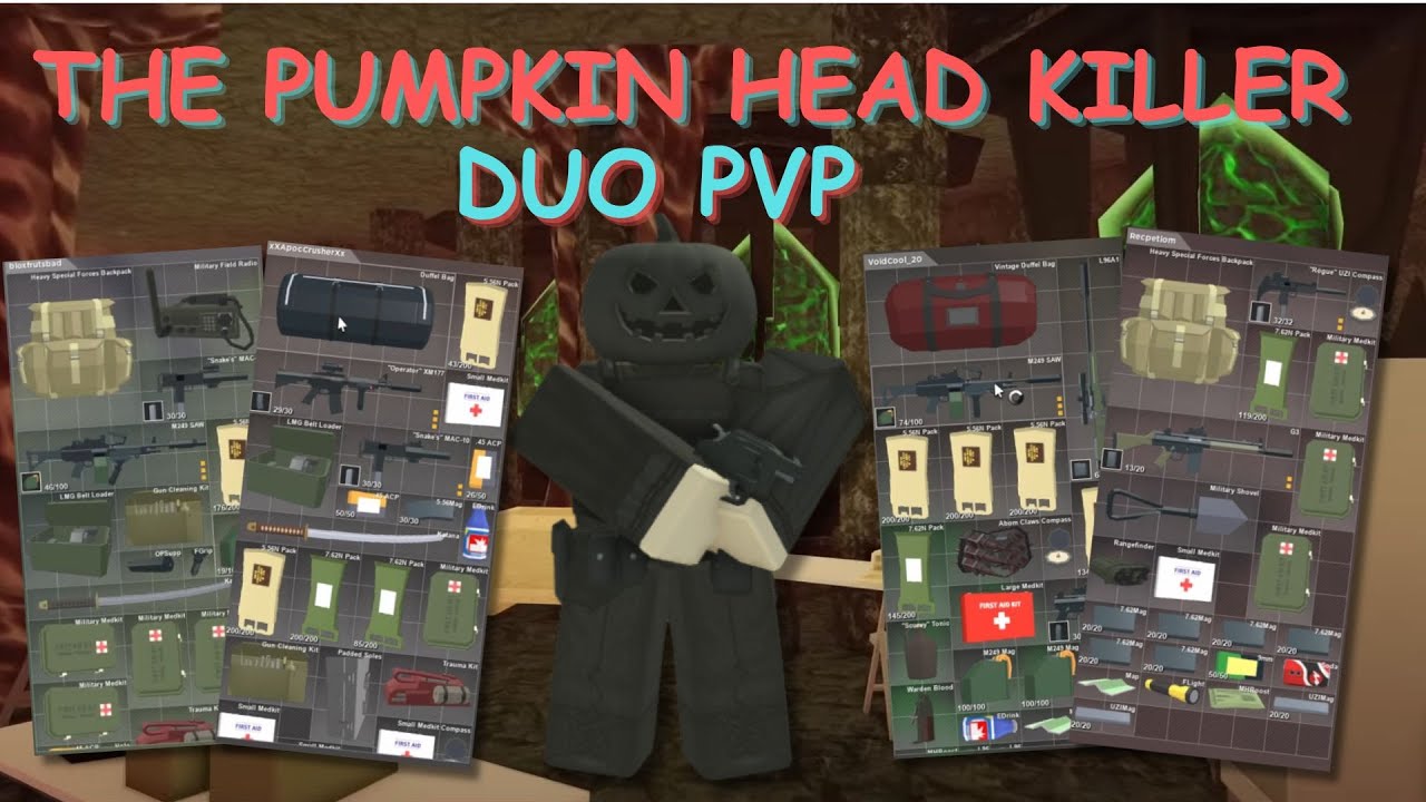 THE PUMPKIN HEAD KILLER - Apocalypse Rising 2 (Roblox)