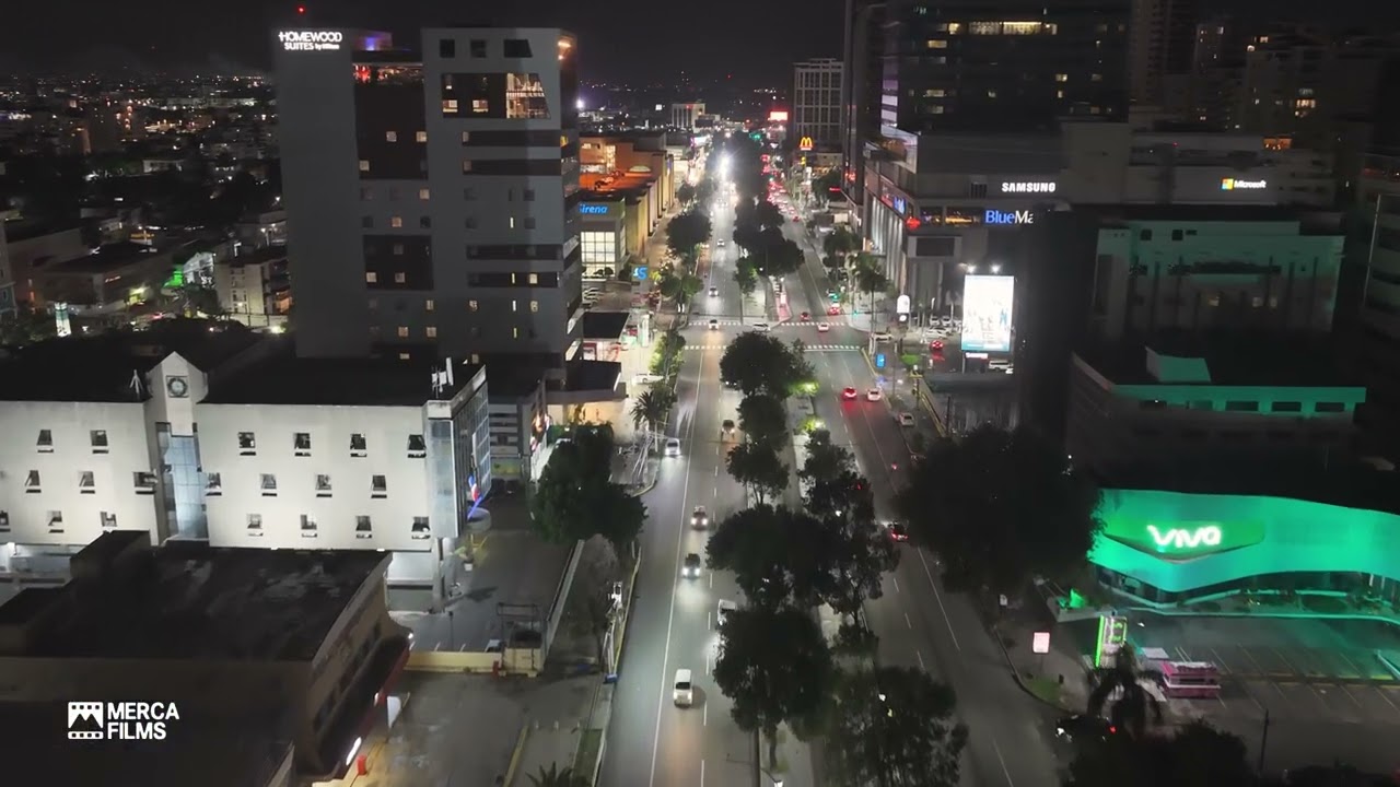 Santo Domingo @ night 28 6 25 (4k Crecimiento DN)
