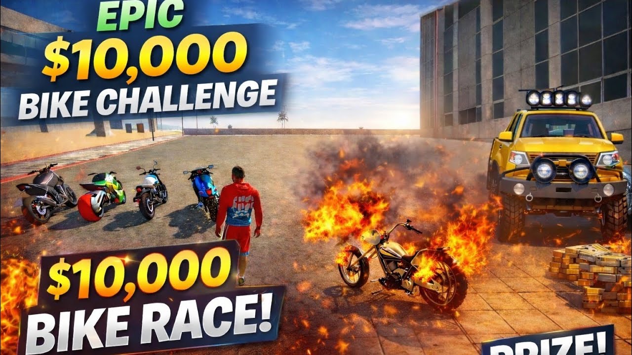New Mega Ramp Challenge💪||Indian Bike Driving 3D 😈|| #crazyshubhamgaming #indianbikedriving3d 