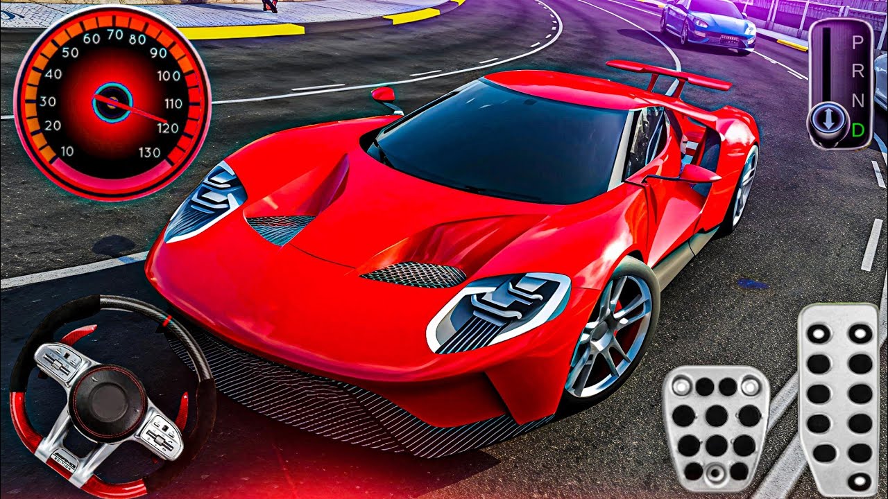 Modern Car Game 3D Simulator || Realistic Car Driving Android Gameplay