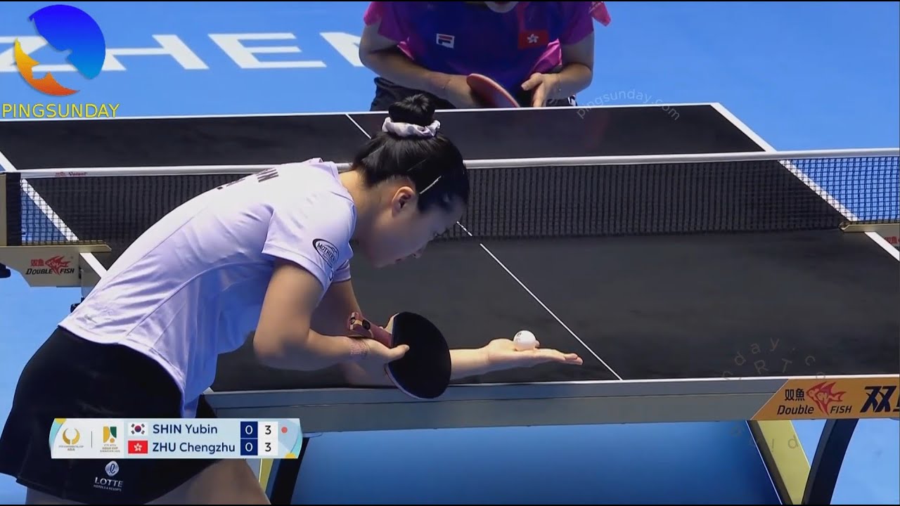SHIN Yubin vs ZHU Chengzhu   Asian Cup 2025