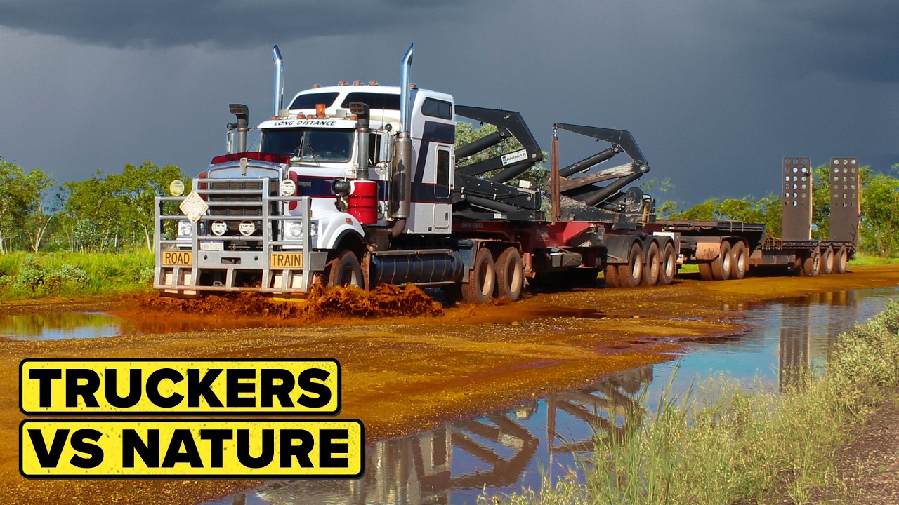 Truckers Battle The Natural Threats of the Outback