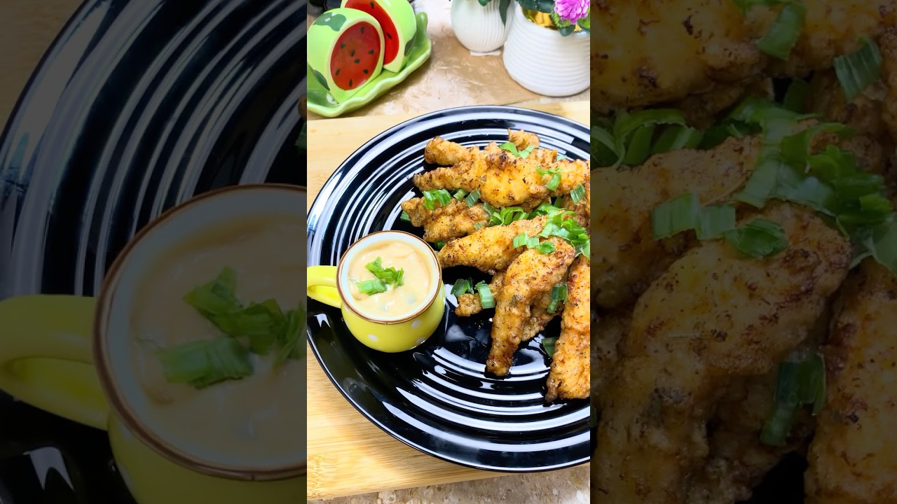 Juicy Chicken Tenders | Crispy Outside, Tender Inside