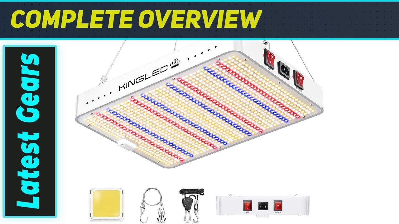 KingLED Grow Lights: Best for All Stages of Plant Growth