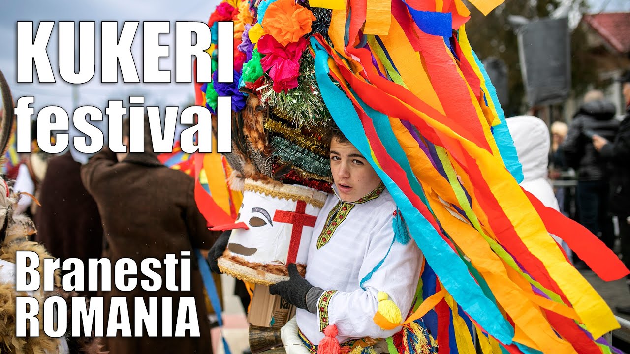 Kukeri Festival, Branesti, Romania