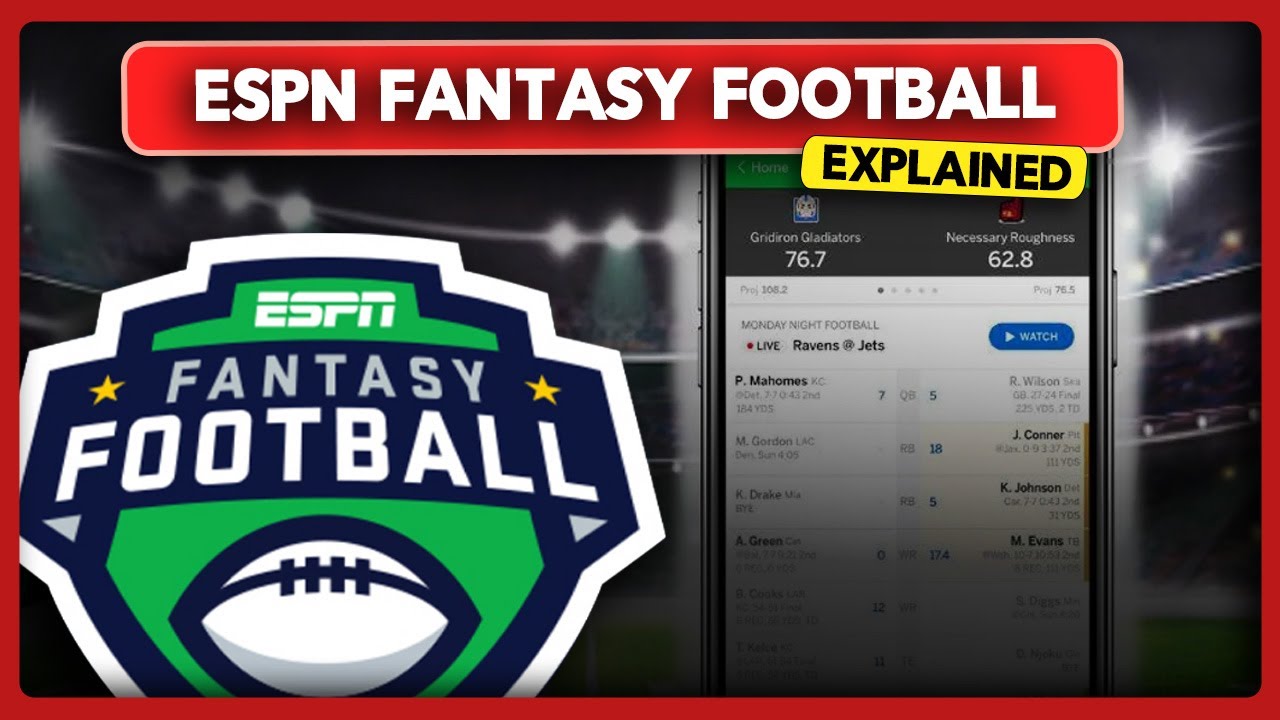ESPN Fantasy Football Explained for Beginners (2025)