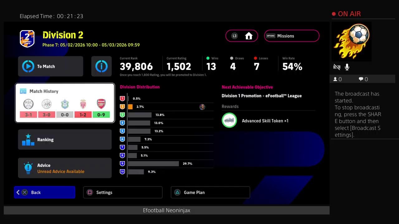 Mabar Efootball Neoninjax Tangerang Selatan