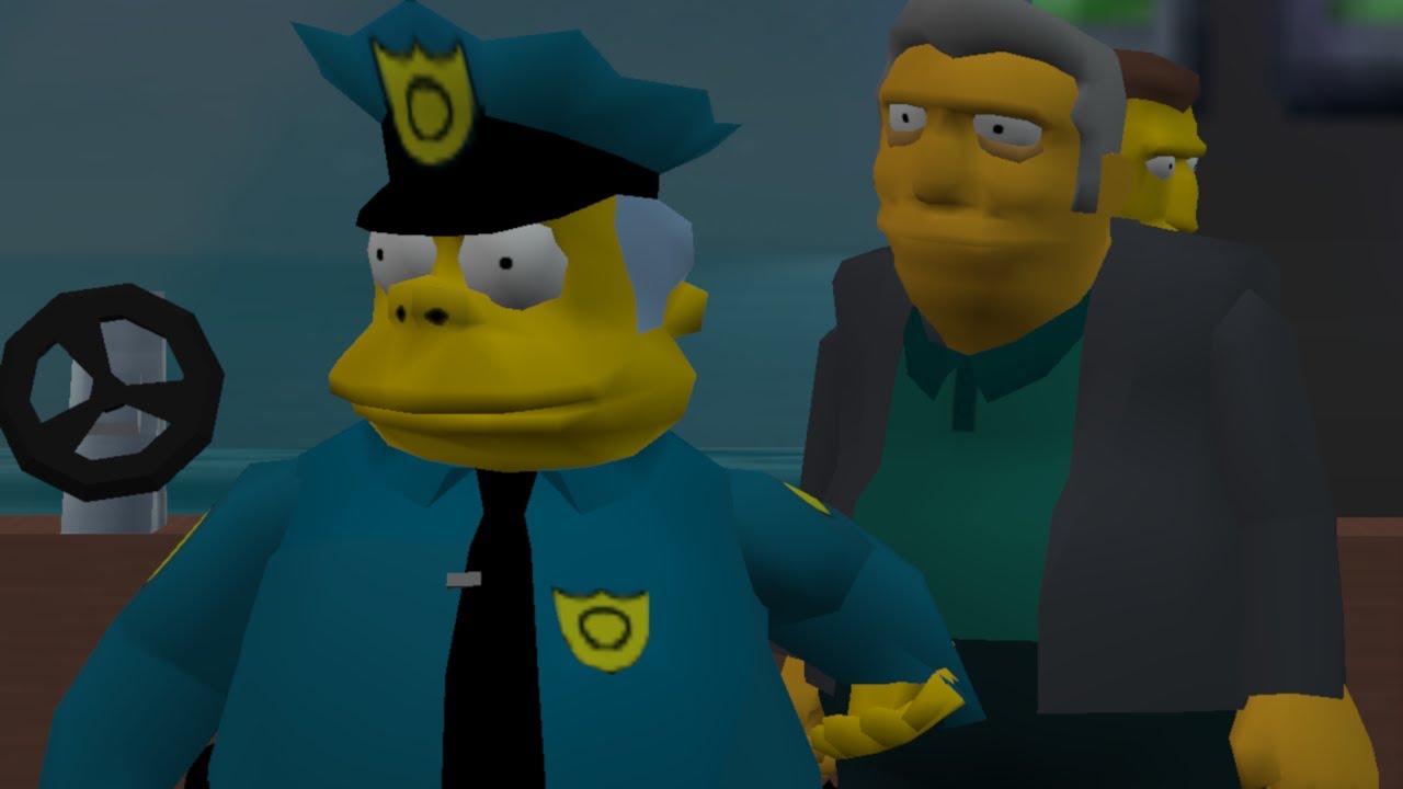 The Simpsons Hit & Run - Cops: In Springfield Mod 1.02 by Colou Gameplay