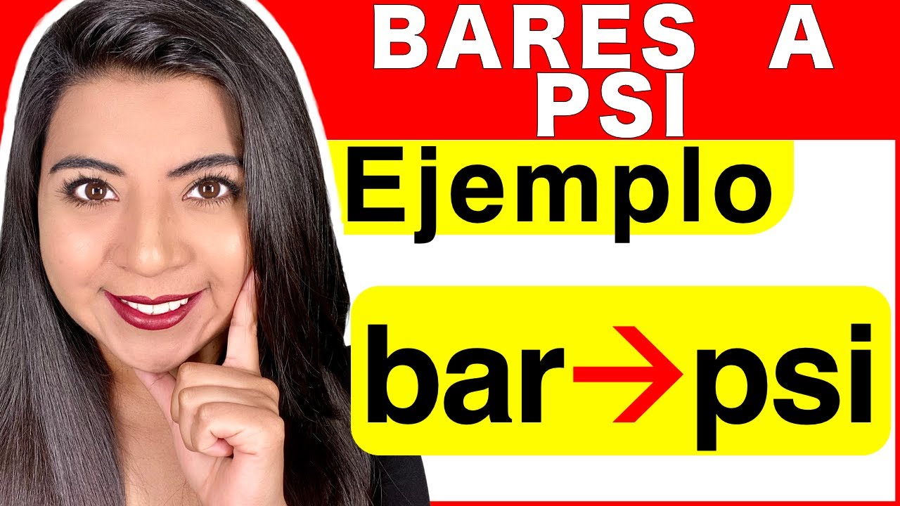 CONVERTIR de BARES a PSI