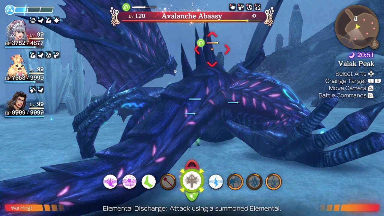 Xenoblade Chronicles DE - Melia + Riki Damage Over Time (DoT) One Chain Kill vs Avalanche Abaasy