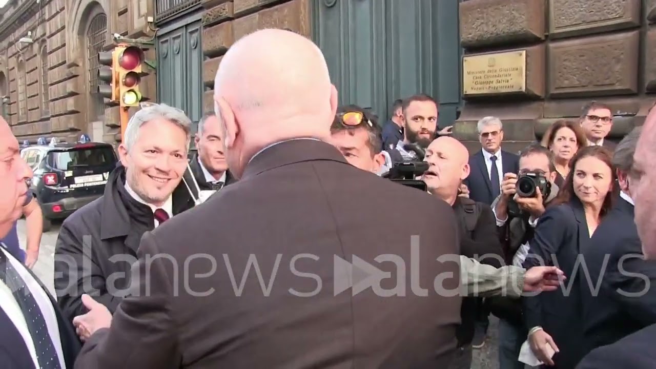 Carceri, Nordio arriva all'istituto di Poggioreale a Napoli