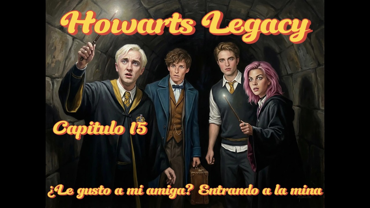 HOWARTS LEGACY | CAPITULO 15 | ¿LE GUSTO A MI AMIGA? ENTRANDO A LA MINA