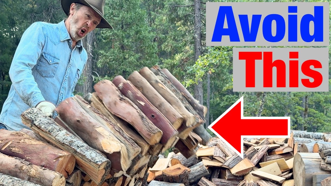 People Stack Firewood All Wrong (How the Pro's Do It)