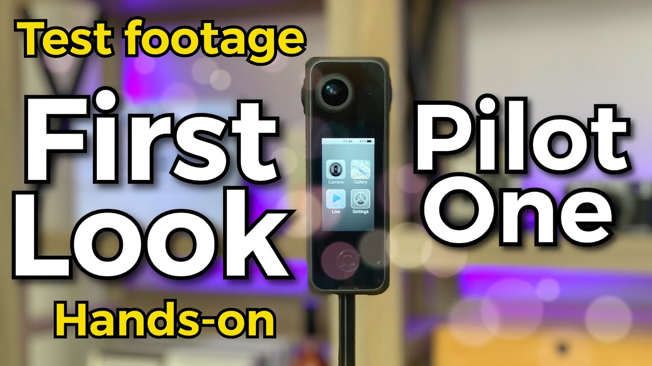 Labpano Pilot One 8k: Hands-on FIRST IMPRESSIONS with TEST FOOTAGE!