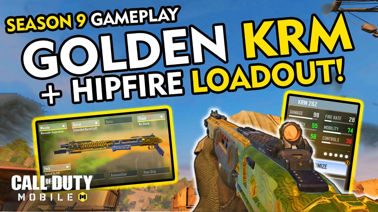 GOLDEN KRM 262 GAMEPLAY + OP GUNSMITH HIPFIRE BUILD || (Road to Damascus Ep. 8)