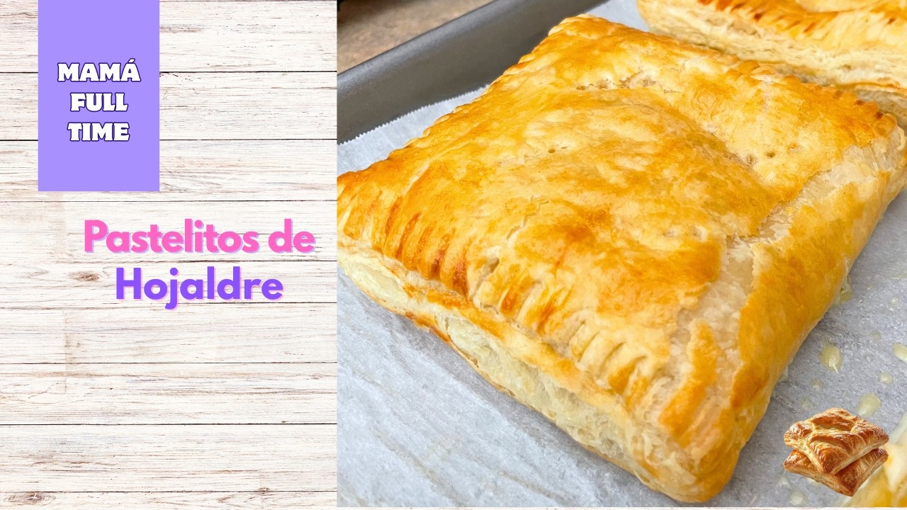 Pastelitos de Hojaldre con Jamón y Queso | Rápidos, Fáciles y Deliciosos