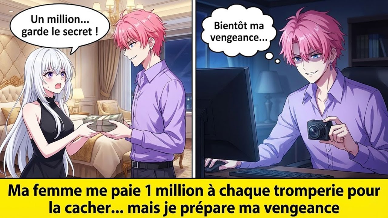 Ma femme me paie 1 million à chaque tromperie pour la cacher mais je prépare ma vengeance