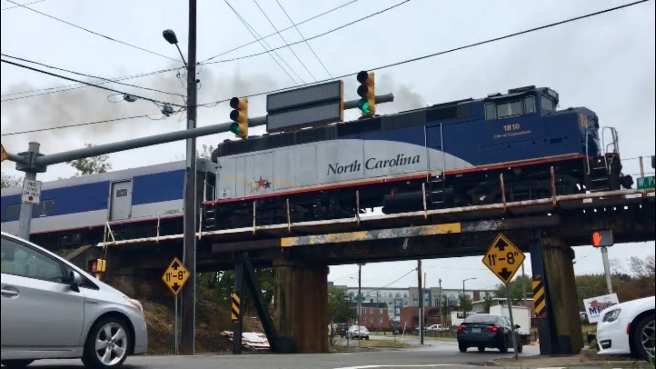Morning Railfanning in Durham, NC & the 11 Foot 8 Bridge