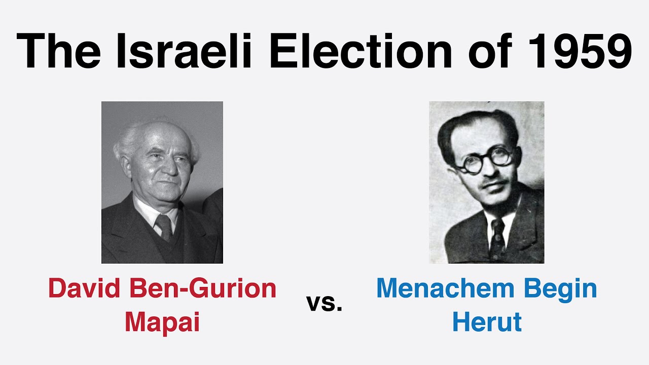 The Israeli Election of 1959